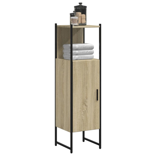 Armadio da bagno Sonoma Oak 33x33x120.5 cm