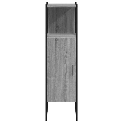 Armadio da bagno grigio Sonoma 33x33x120.5 cm