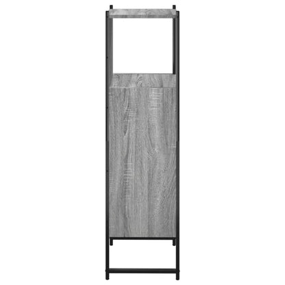 Armadio da bagno grigio Sonoma 33x33x120.5 cm