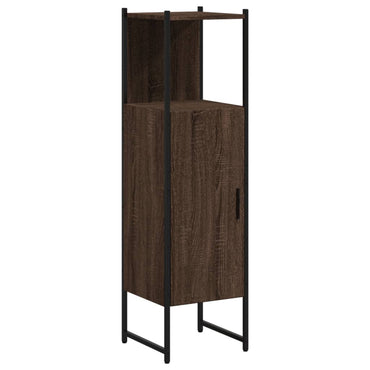 Mobile da bagno in rovere marrone 33x33x120.5 cm