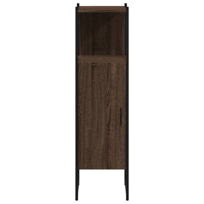 Mobile da bagno in rovere marrone 33x33x120.5 cm