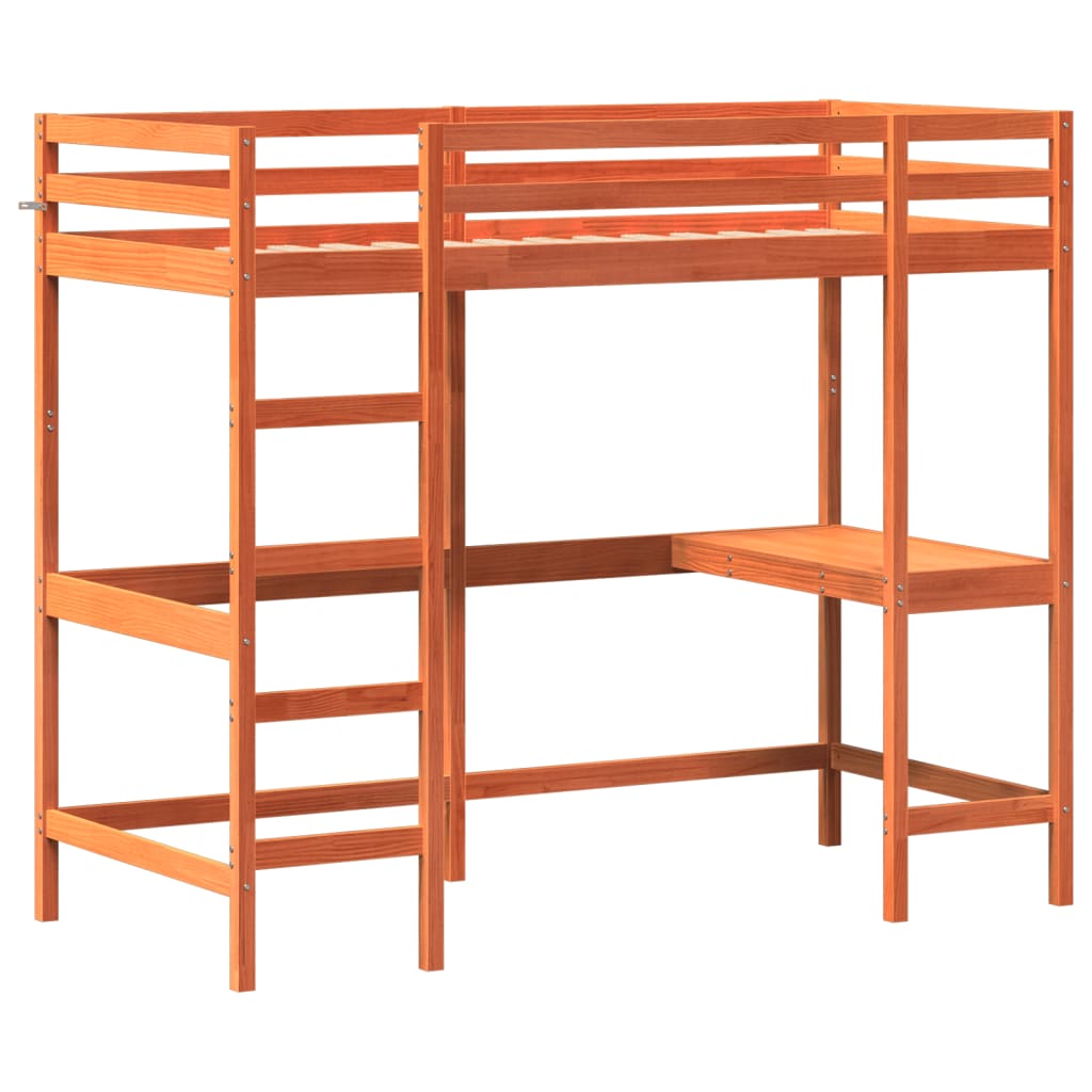 MEZZANINE CACA COM EXERECIDO BEM BROWN Wood Solid Study