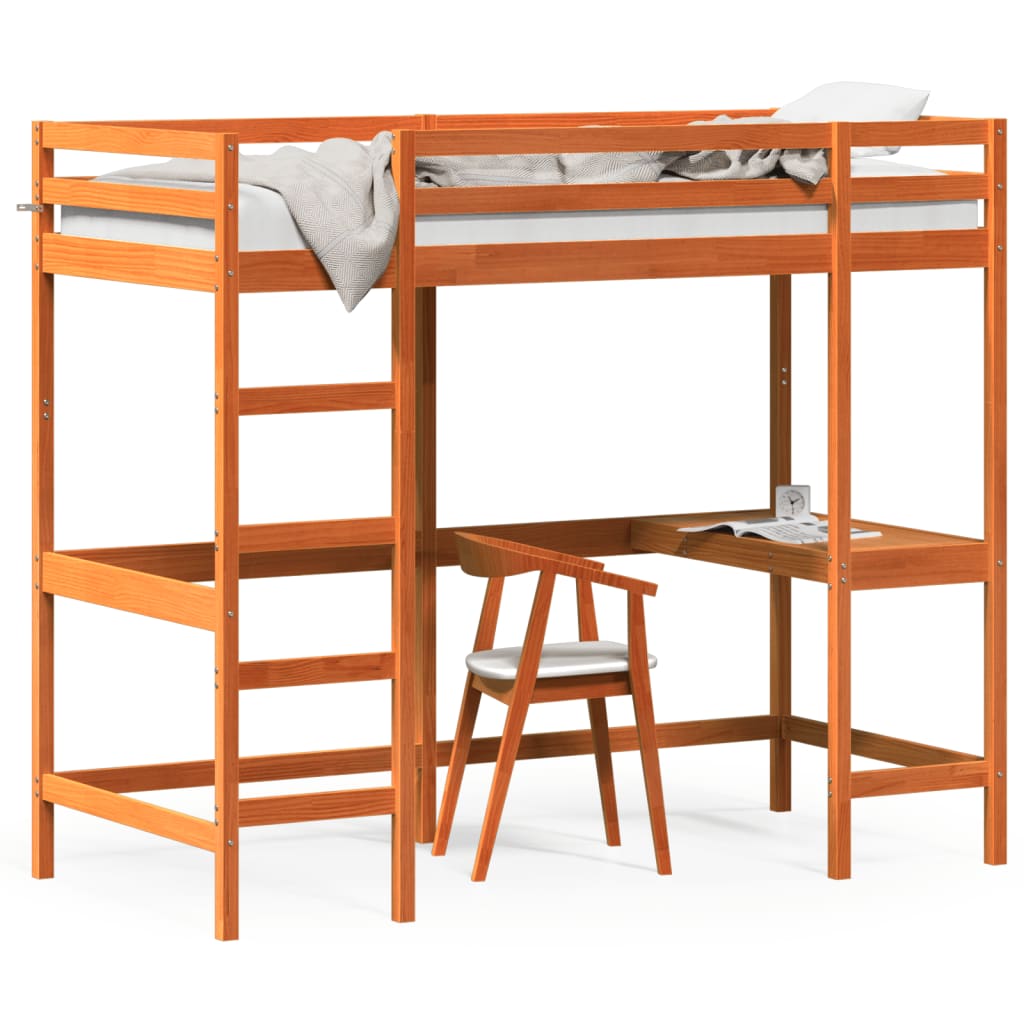 MEZZANINE CACA COM EXERECIDO BEM BROWN Wood Solid Study