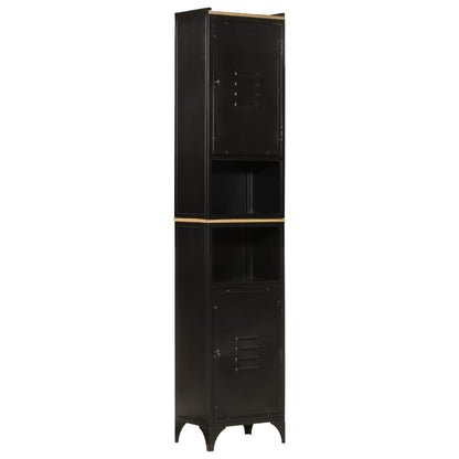 40x27x180 cm di ferro e mobile da bagno in legno di mango