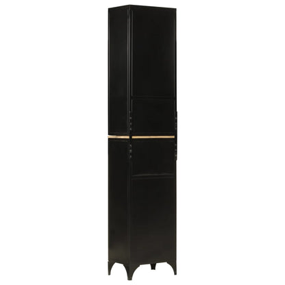 40x27x180 cm di ferro e mobile da bagno in legno di mango