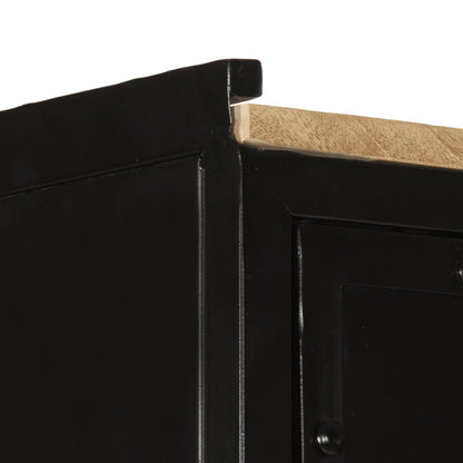 40x27x180 cm di ferro e mobile da bagno in legno di mango