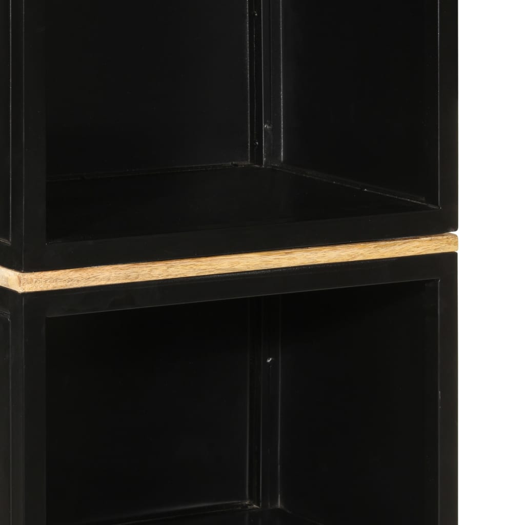 40x27x180 cm di ferro e mobile da bagno in legno di mango