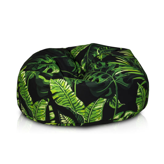 Pouf Sakwa Monstera jungle