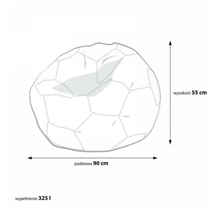 Pouf Géant Soccer ballon de Foot différents formats