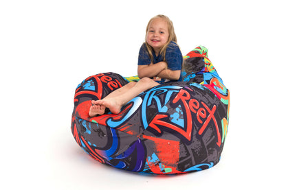 Pouf géant OSCAR Tags et Graffitis