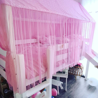 Copriletto cabane con velo