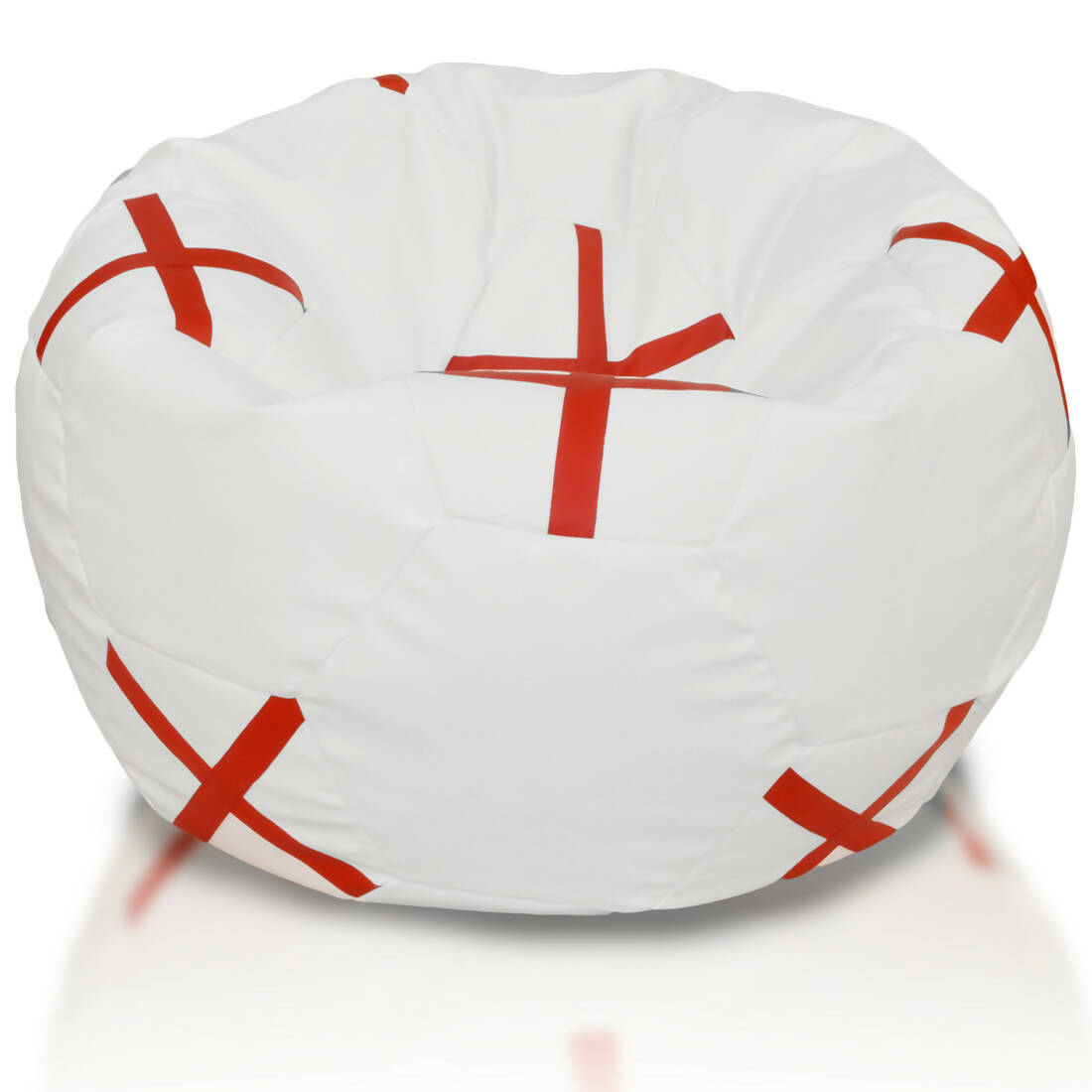 Pouf Géant Soccer ballon de Foot équipe Angleterre
