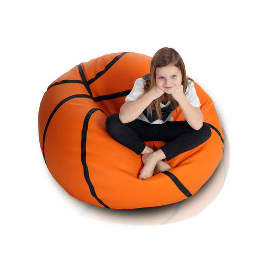 Pouf géant ballon de Basketball