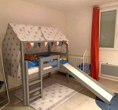 Mia Toboggan Cabin Bed 