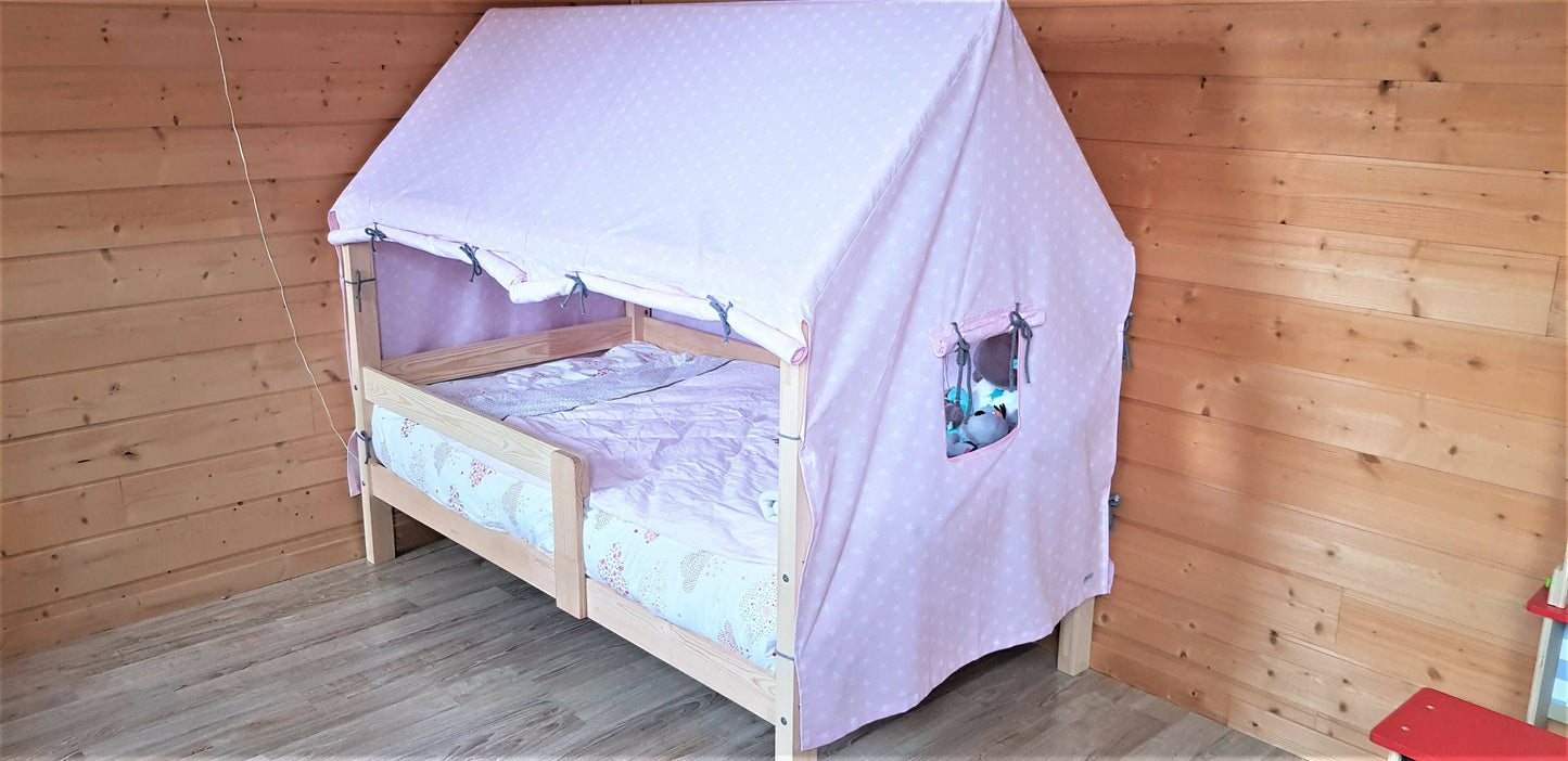 Habillage de lit Cabane Premium