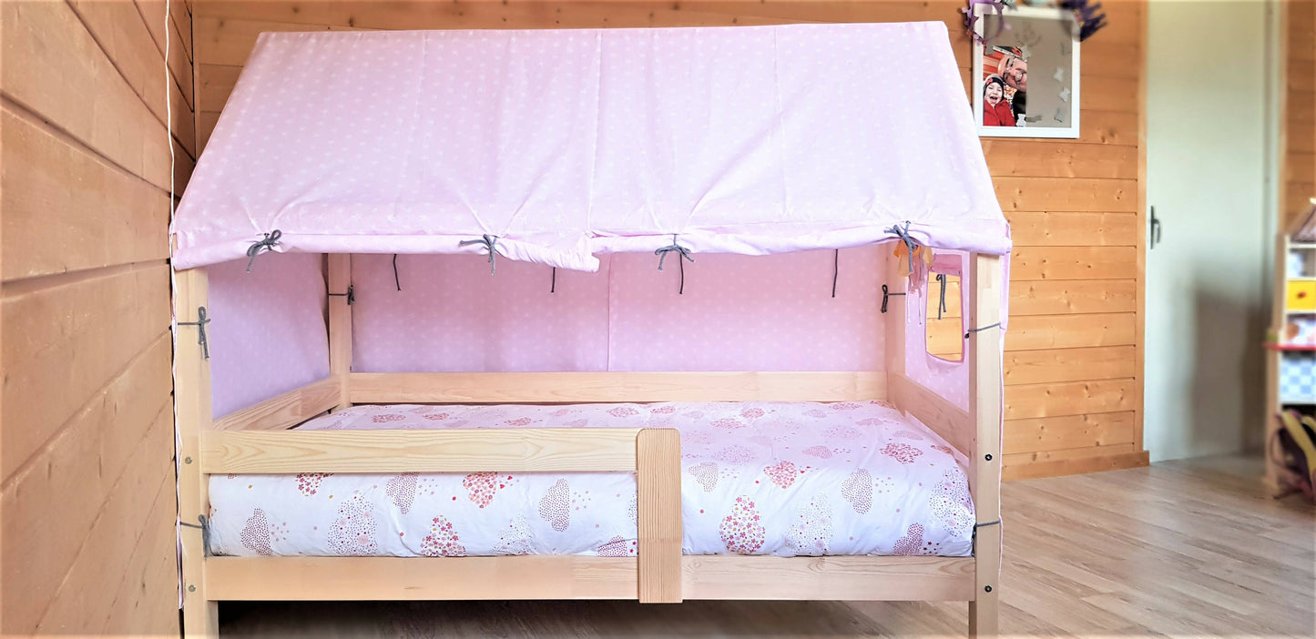 Habillage de lit Cabane Premium