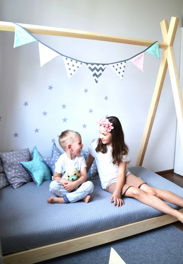 montessori teepee bed