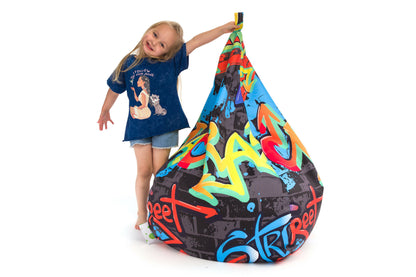 Pouf géant OSCAR Tags et Graffitis