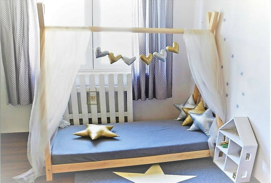 montessori teepee bed