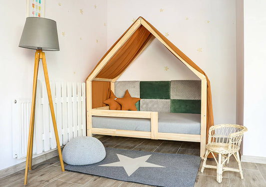Cabane Lou bed with barriers