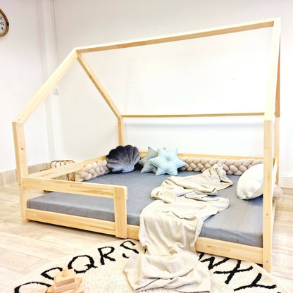Double cabin bed with Mia barriers