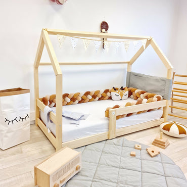 Mia Cabin Bed com barreiras